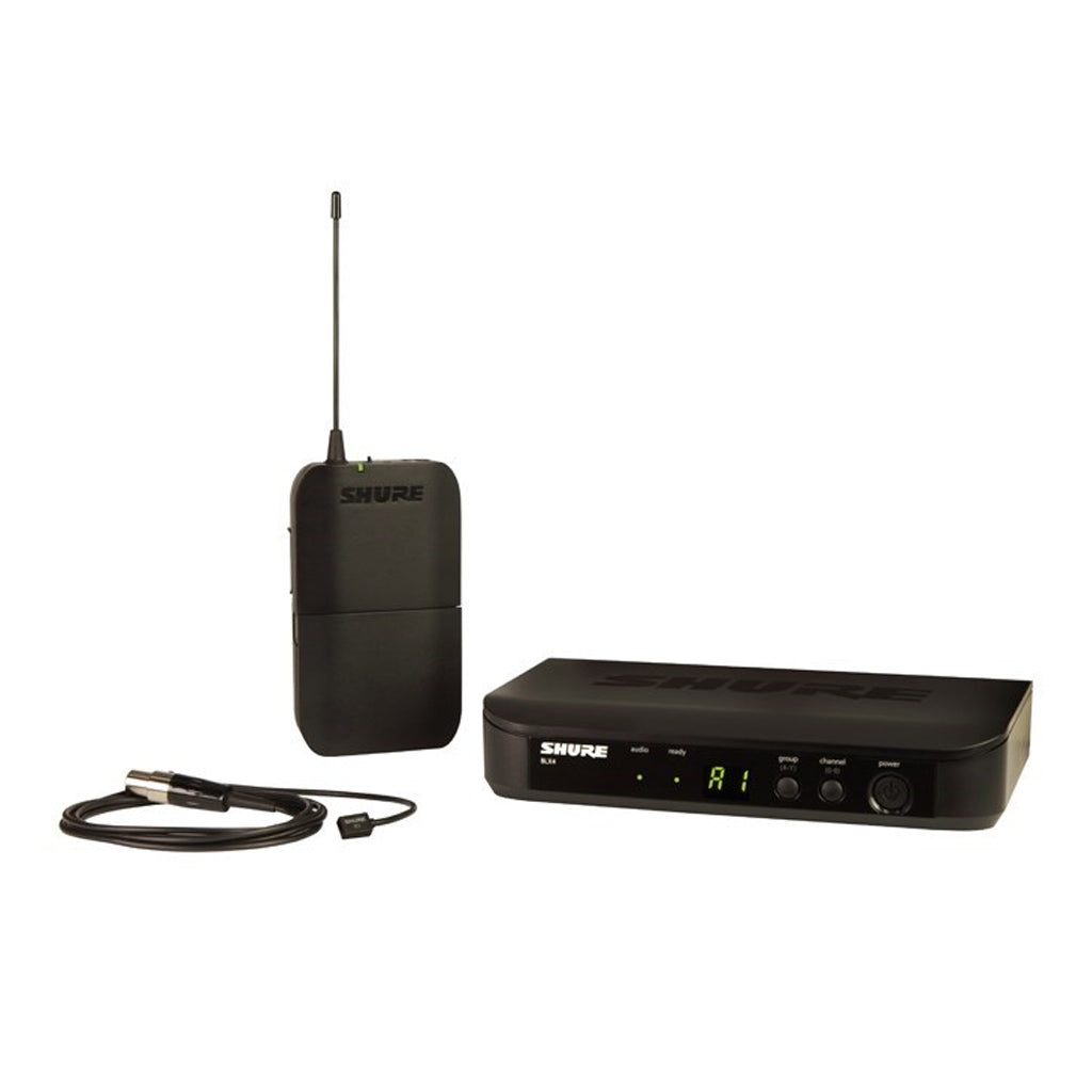 Shure - BLX14/W93 - Wireless Lavalier Mic System (K14: 614-638MHz)