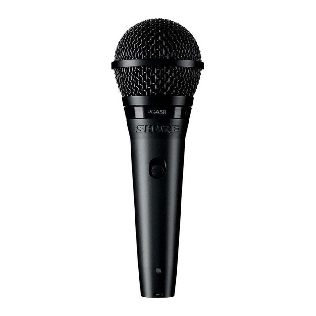 Shure PGA58 QTR Vocal Cardioid Dynamic Microphone with XLR QTR Cable