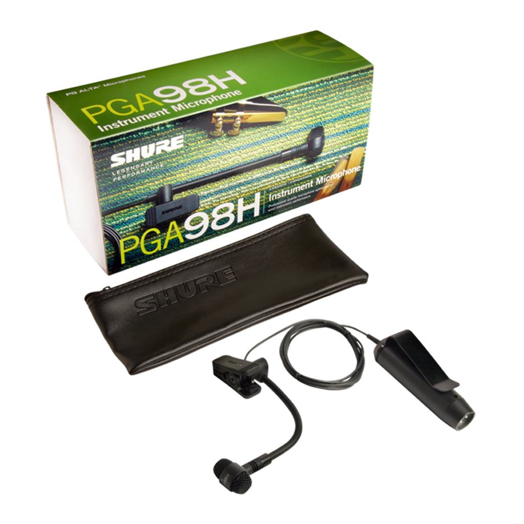 配信機器・PA機器・レコーディング機器 SHURE PGA98H Shure PGA98H-XLR Cardioid Condenser Instrument Clip Microphone