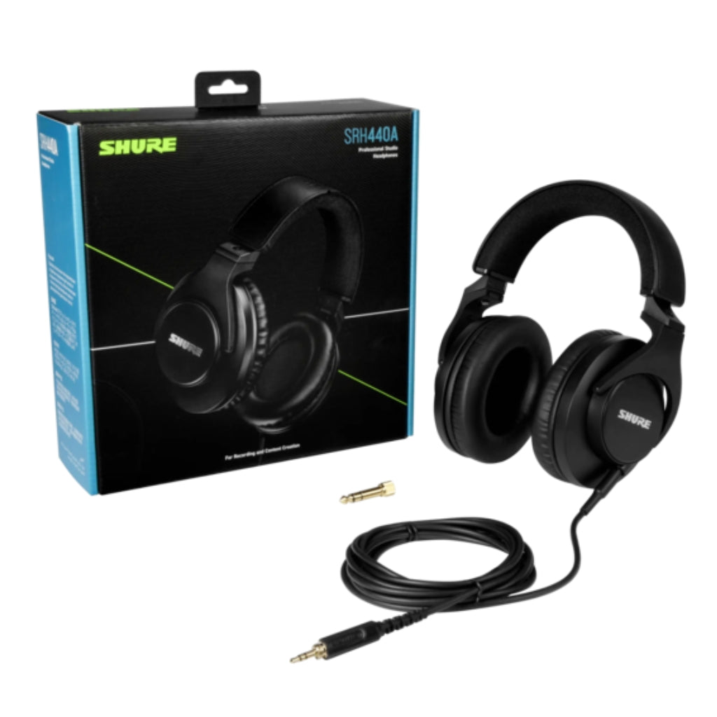 Shure SRH440A Professional Studio Headphones