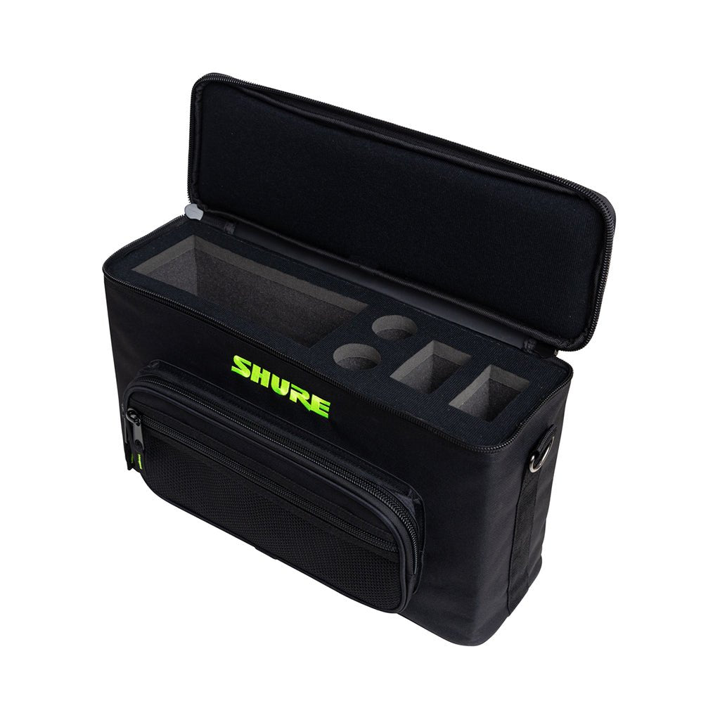 Shure By Gator SH-WRLSSCARRYBAG-2 Padded Carrying Bag - Holds 2 Wireless Systems Microphone Stands & Accessories Sky Music