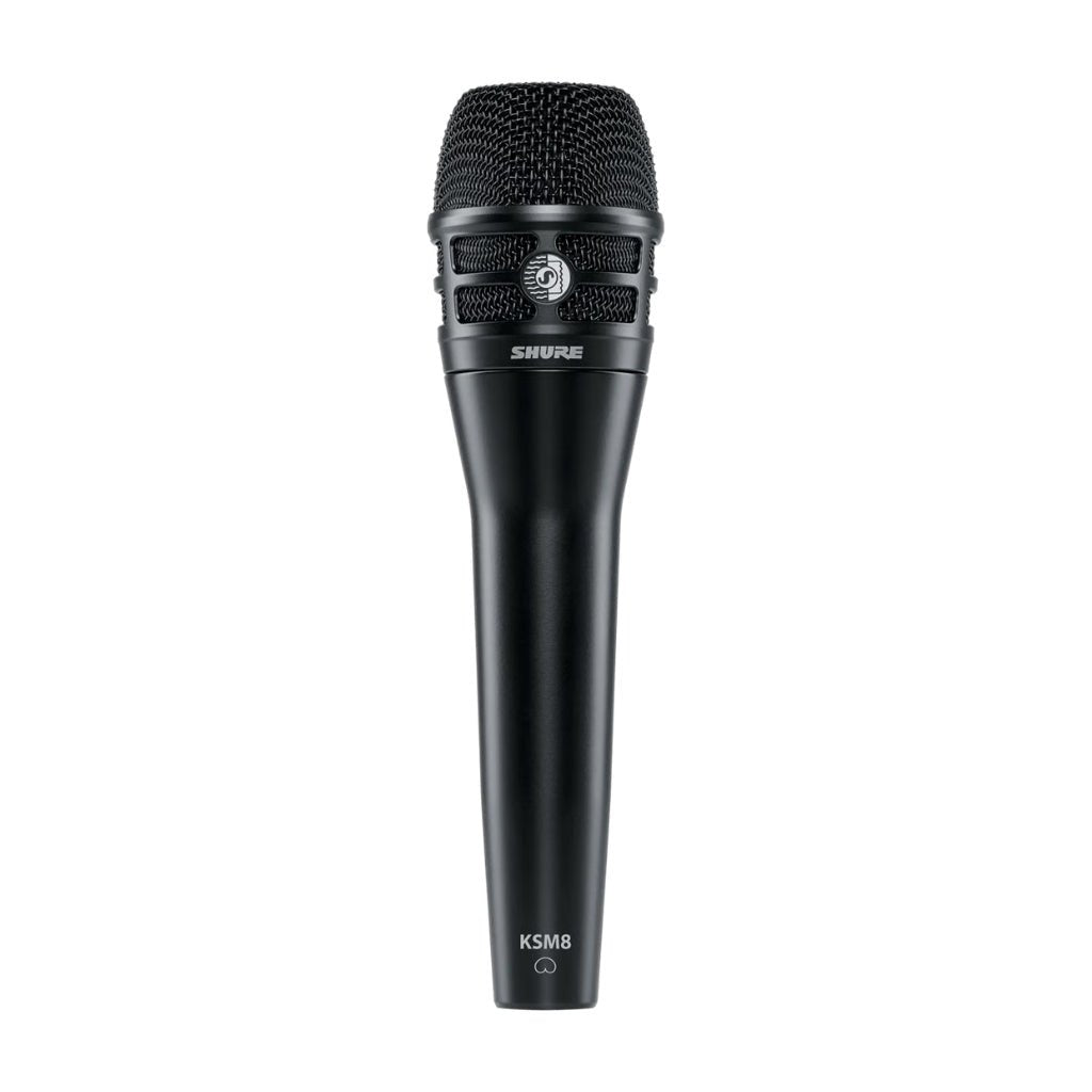 Shure KSM8B Microphone Dualdyne Cardioid Dynamic Black Finish Microphones Sky Music