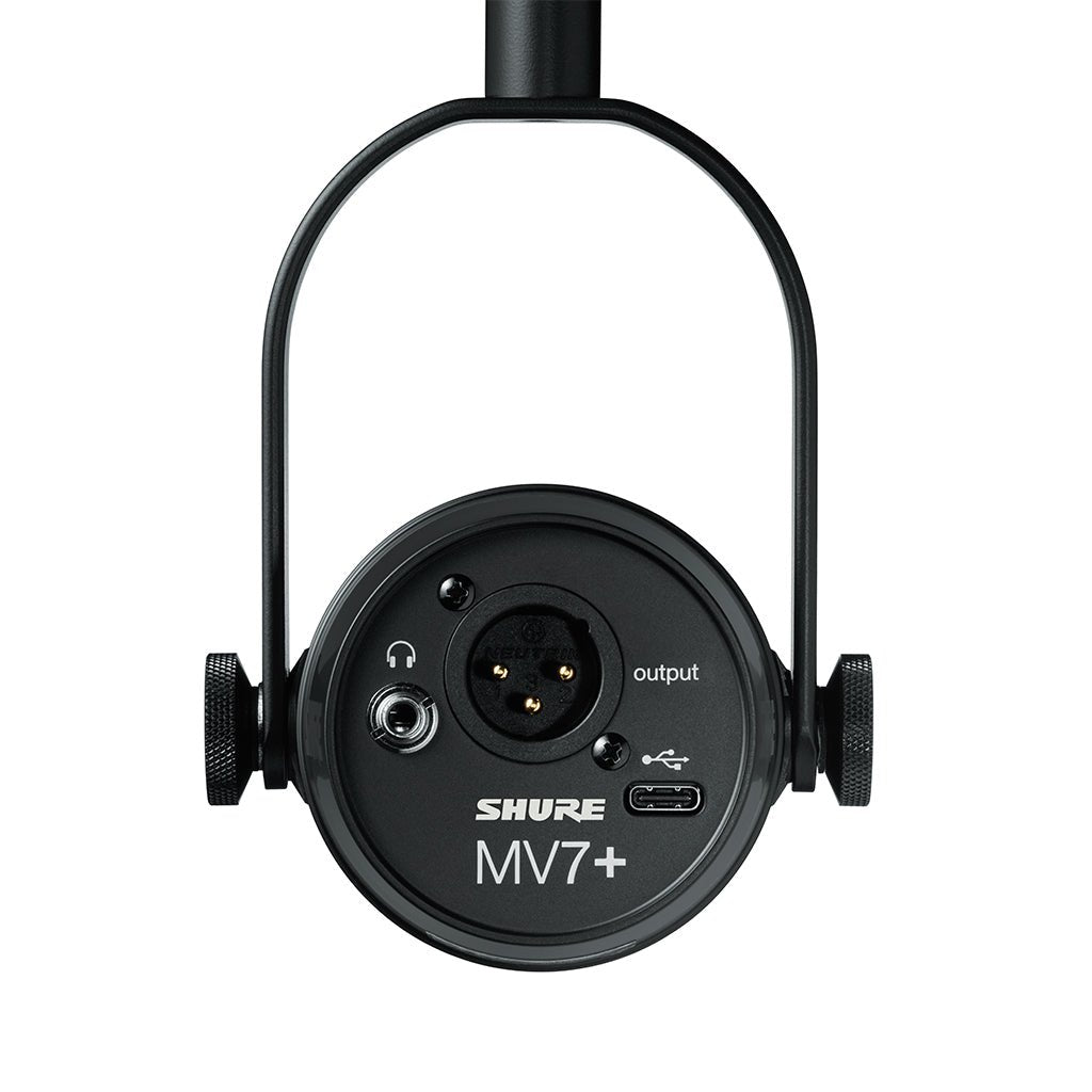 Shure Motiv MV7+ Podcast Microphone Black Microphones Sky Music