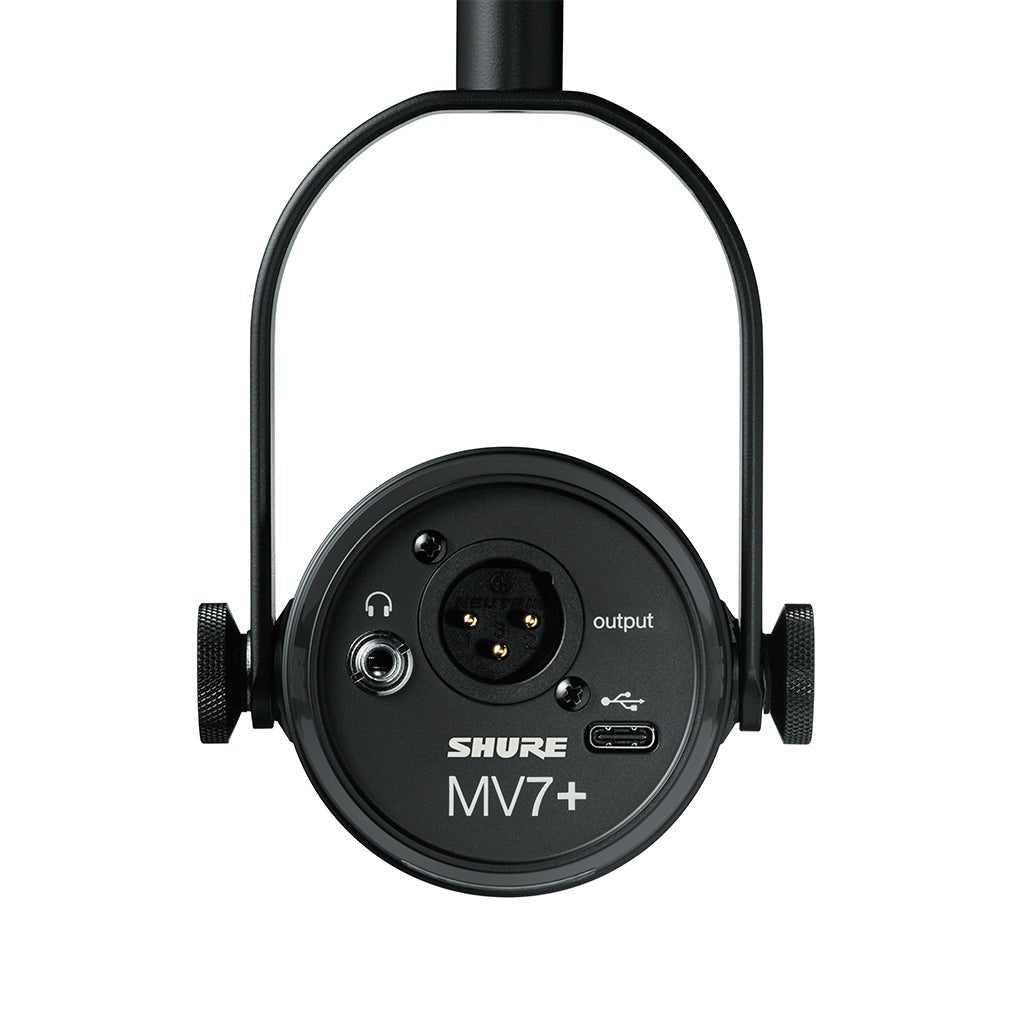 Shure Motiv MV7+ Podcast Microphone Bundle Black Microphones Sky Music