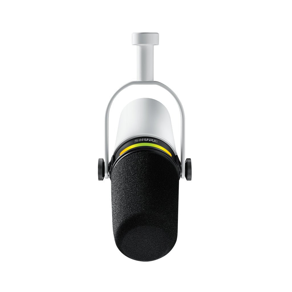 Shure Motiv MV7+ Podcast Microphone White Microphones Sky Music