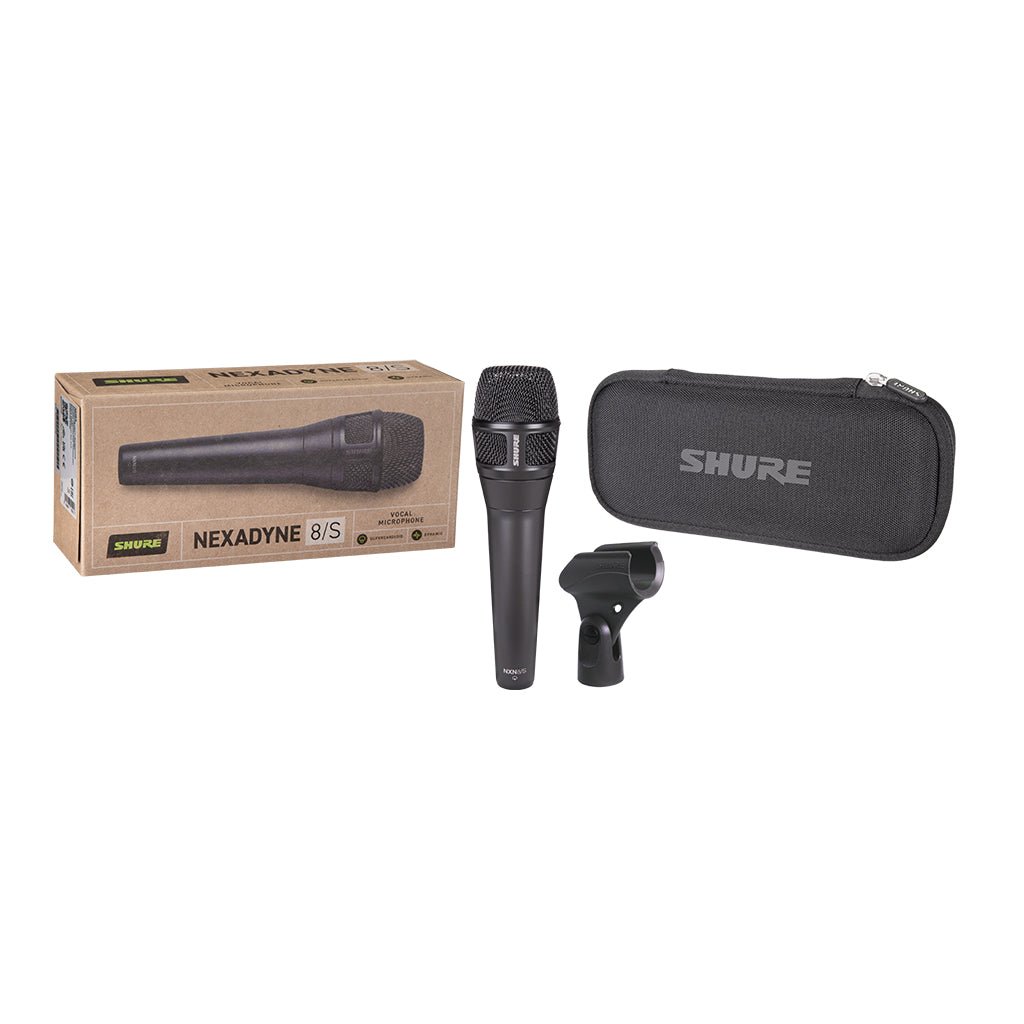 Shure Nexadyne 8/S Dynamic Vocal Microphone Microphones Sky Music