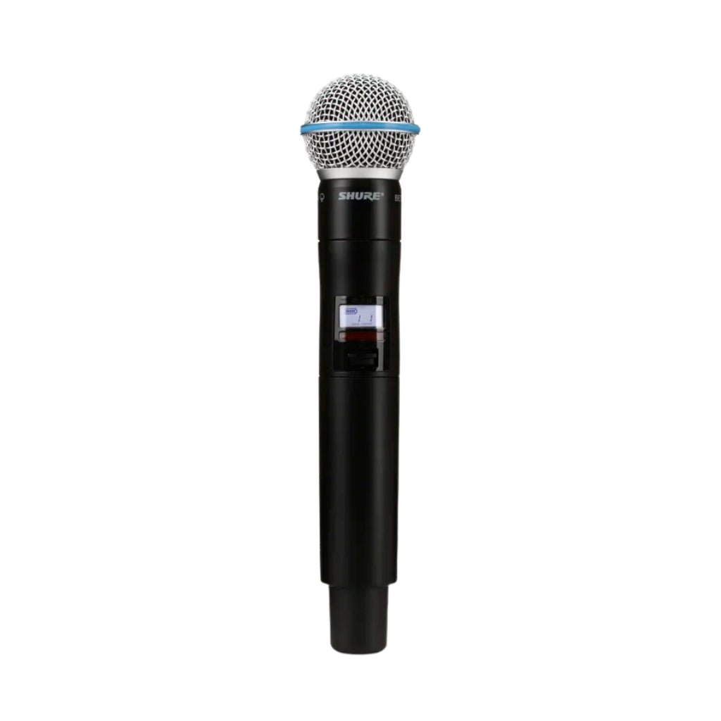Shure QLXD2/BETA58A Handheld Wireless Microphone Transmitter Microphones Sky Music