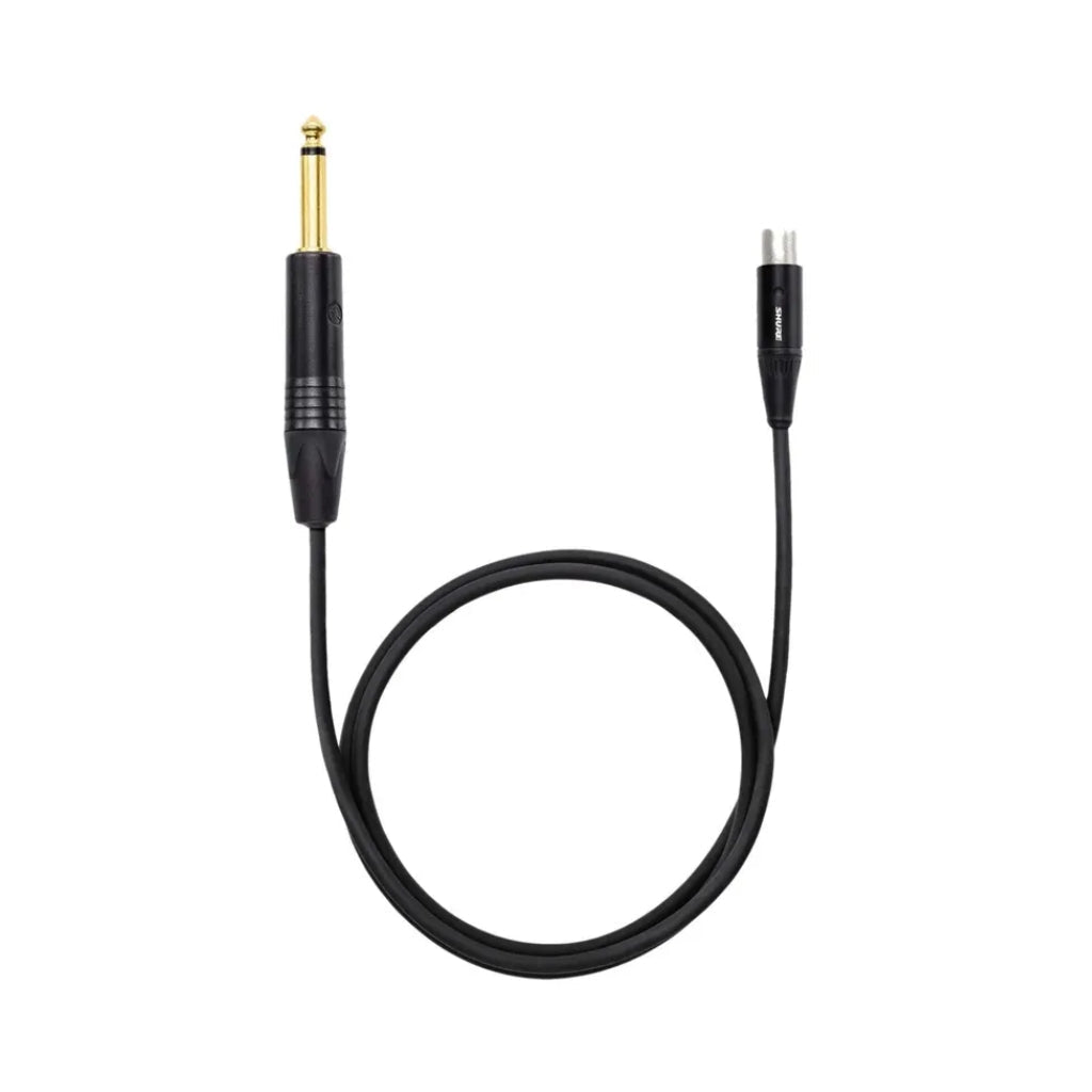 Shure WA306 Jack to TA4F Instrument Cable - 600mm Wireless Systems Sky Music