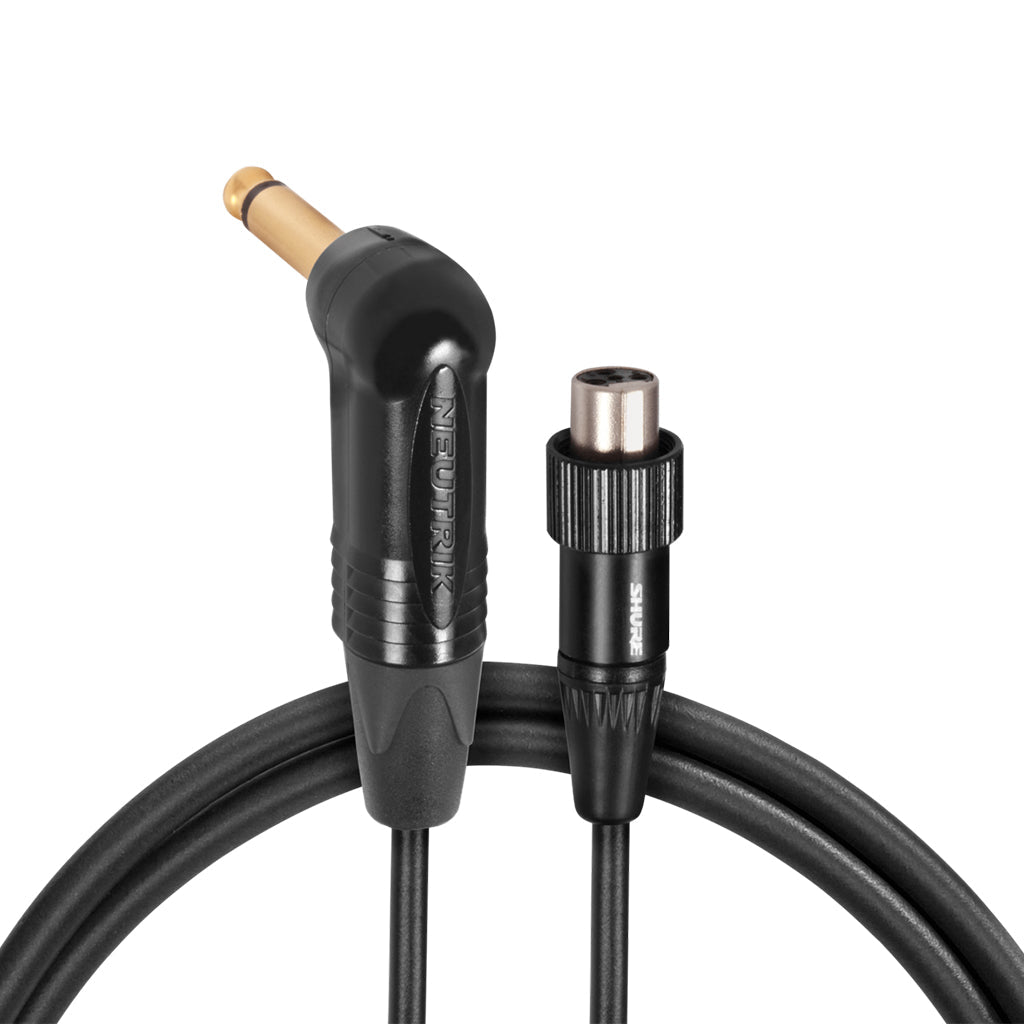 Shure WA307 - RA Jack to Lock Ring TA4F - Gold Plated Audio Cables Sky Music