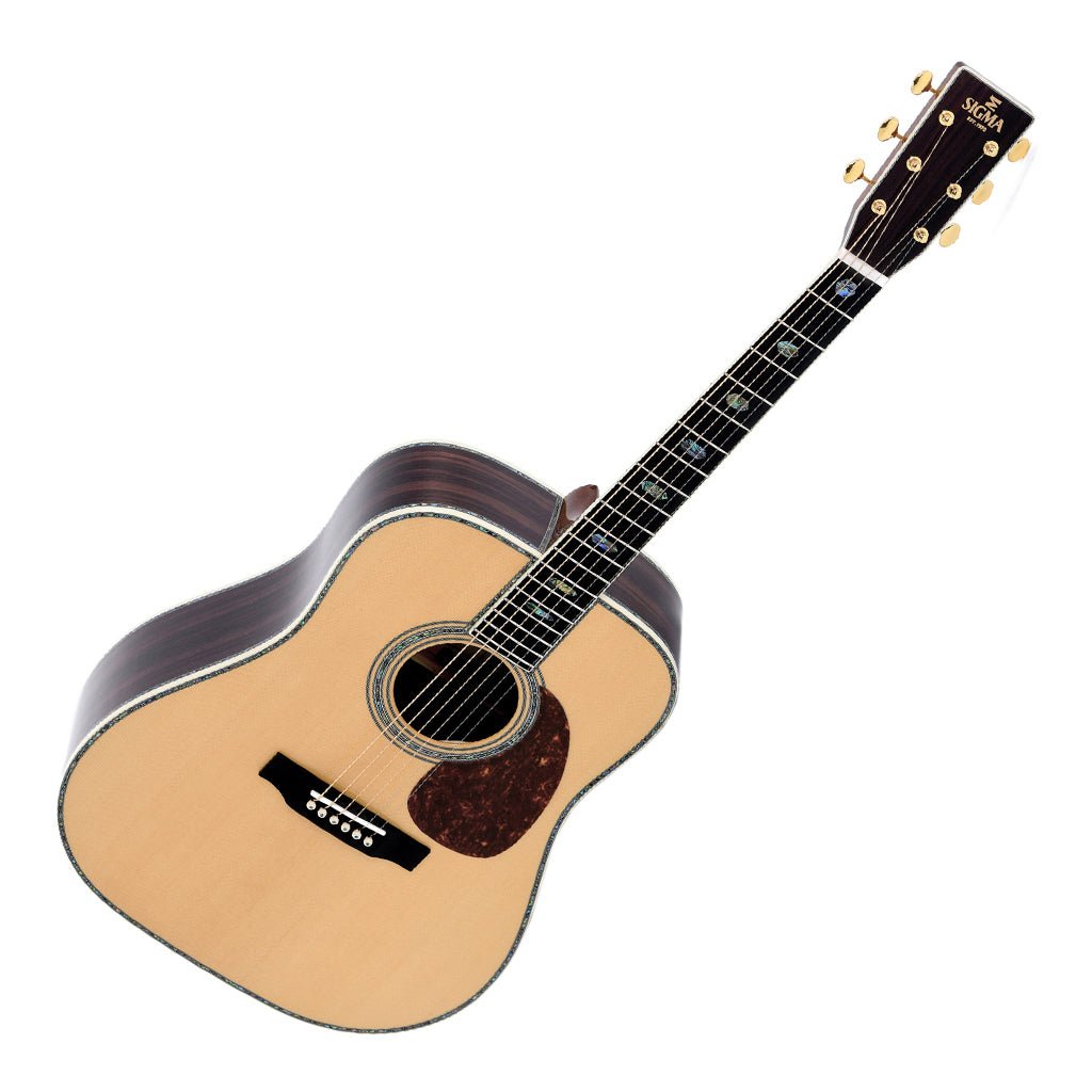 Sigma DT45 Dreadnought with Pearl Inlays Acoustic Guitars Sky Music