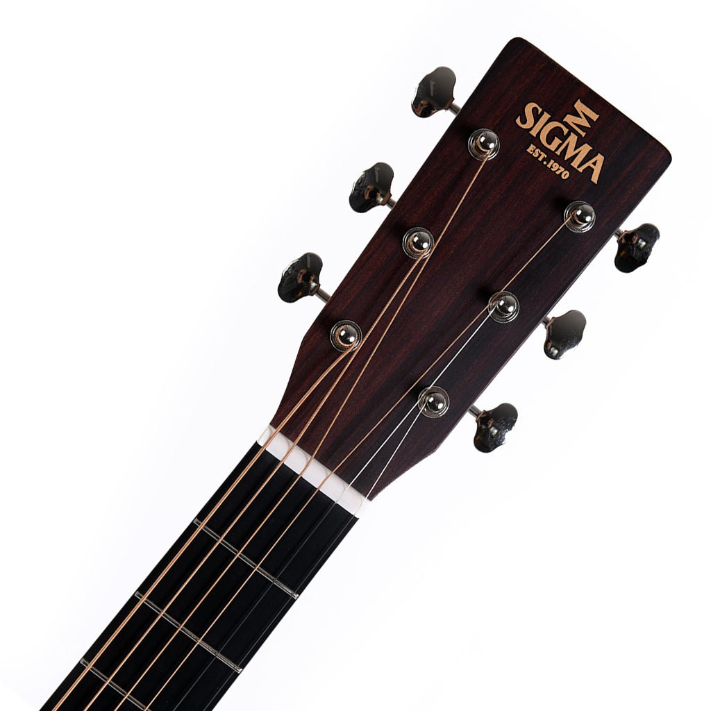 Sigma OMT28H with Herringbone Acoustic Guitars Sky Music