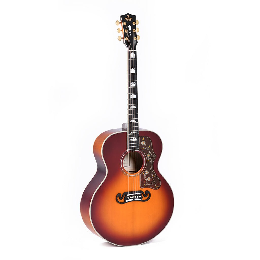 Sigma SGJA-SG200 All Solid Jumbo Acoustic Guitar Acoustic Guitars Sky Music