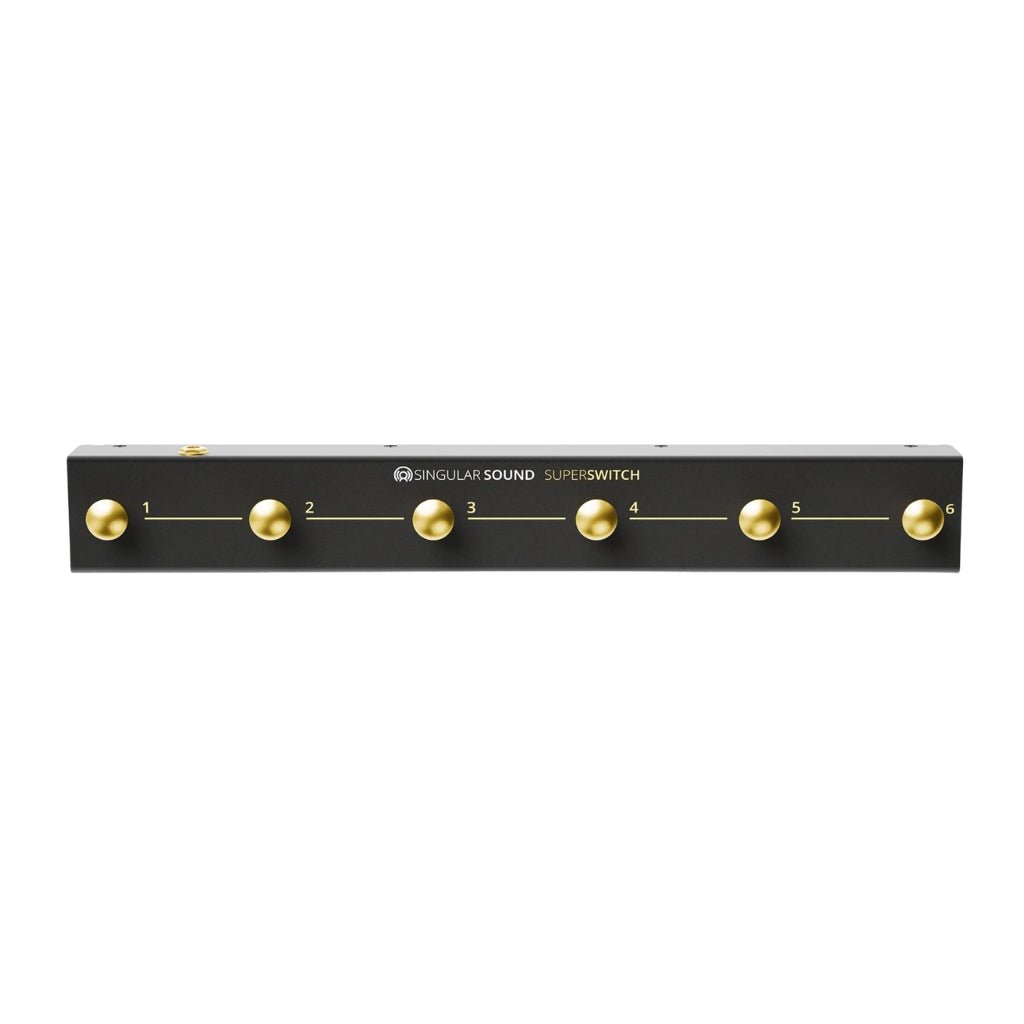 Singular Sound SuperSwitch 6-Button Footswitch Effects Pedals Sky Music