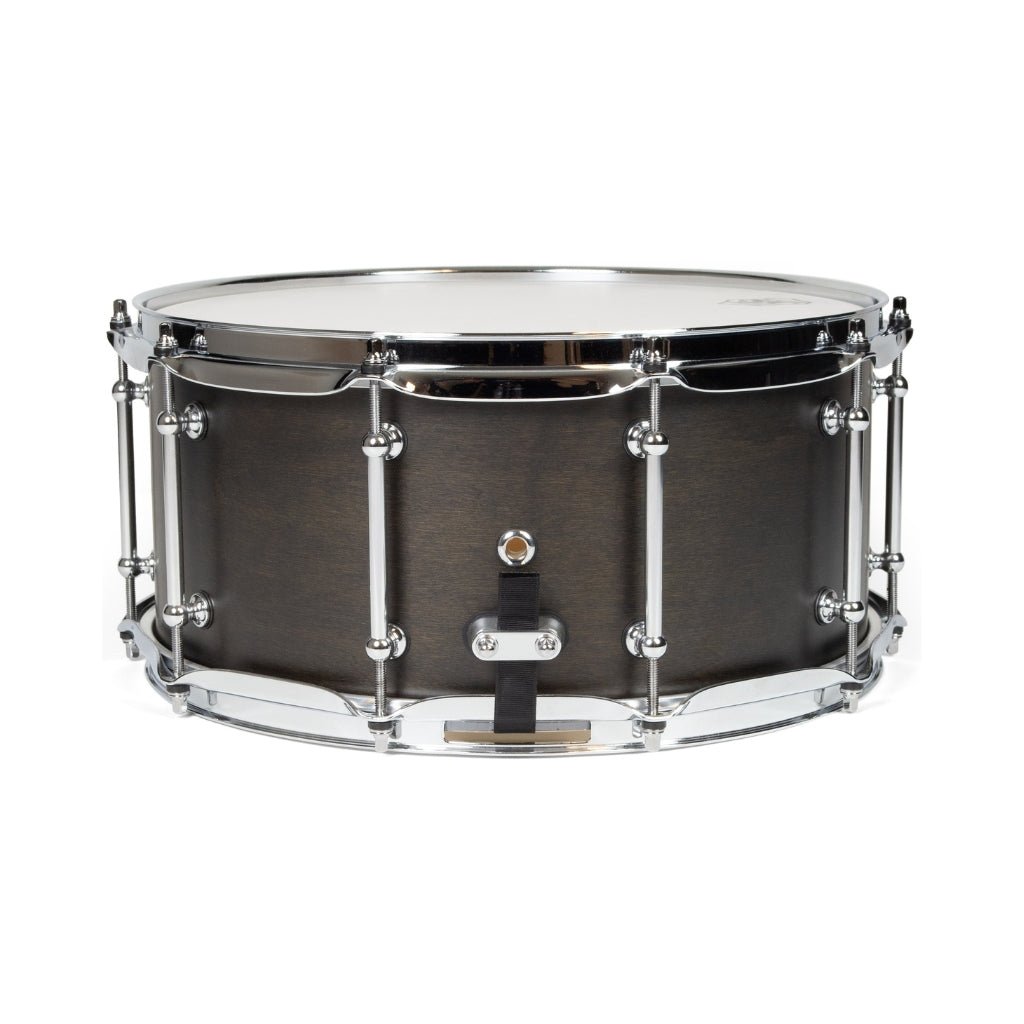 SJC Custom Drums Navigator Maple Snare Drum 6.5x14-inch - Ghost Black Snare Drums Sky Music