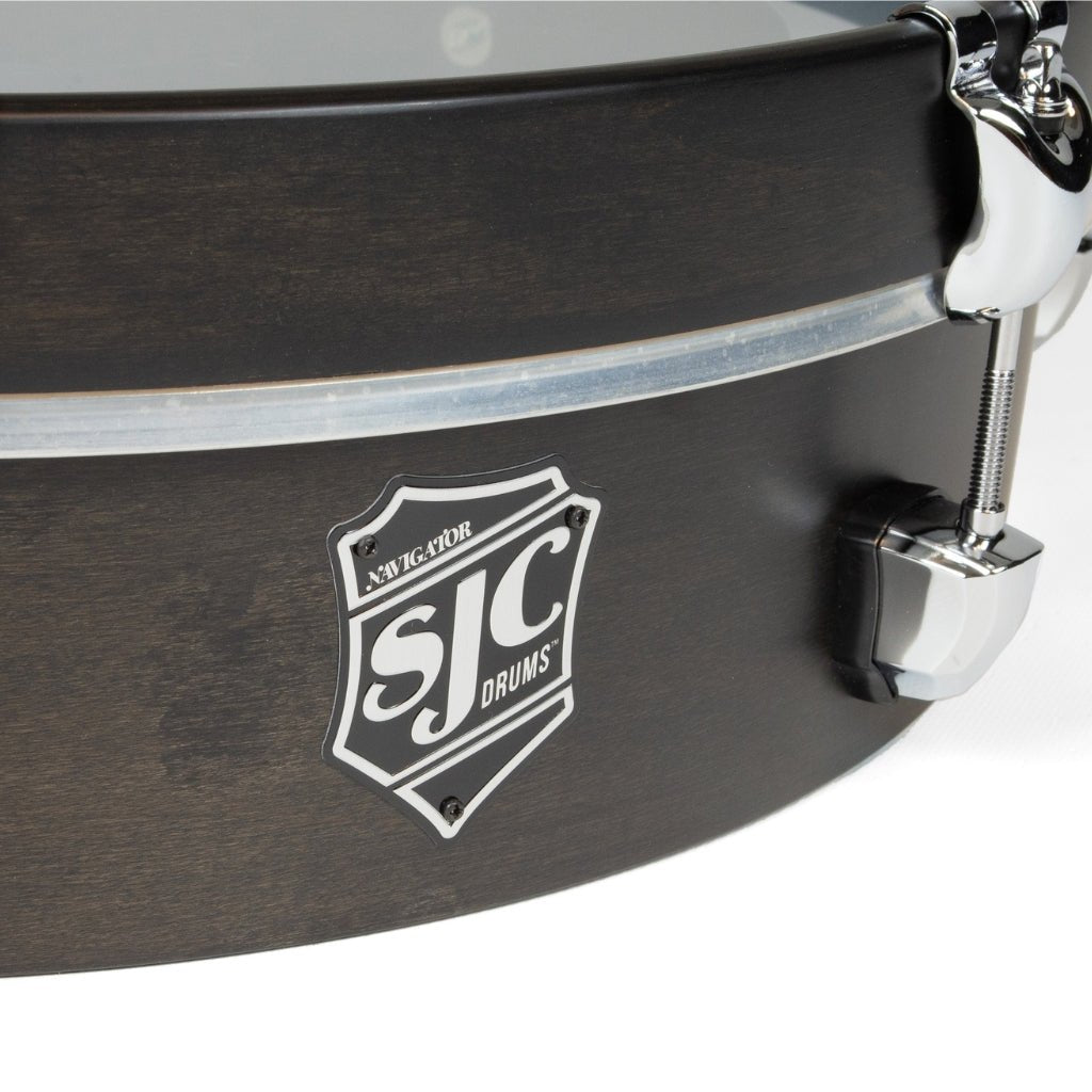 SJC Custom Drums Navigator UFO Tom 4x20-inch Maple Drum - Ghost Black Acoustic Drums Sky Music