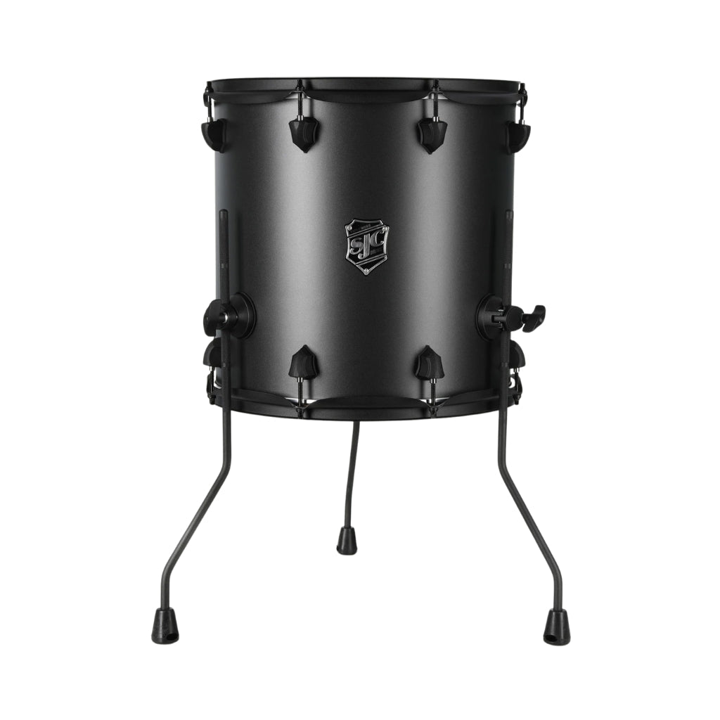 SJC Custom Drums Pathfinder Maple 3-Piece Shell Pack - Galaxy Gray Acoustic Drums Sky Music