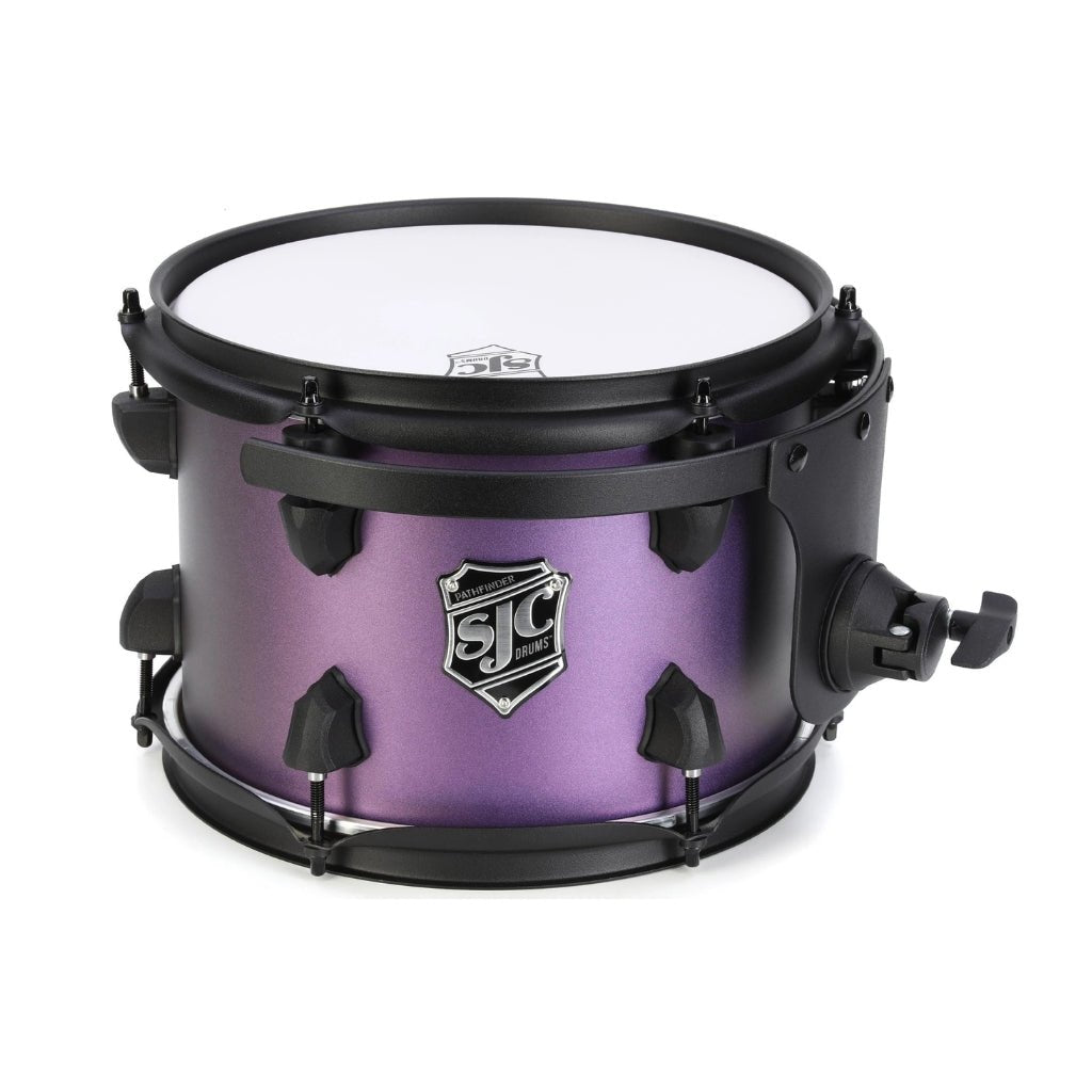SJC Custom Drums Pathfinder Series 3-Piece Shell Pack - Purple Glimmer Acoustic Drums Sky Music
