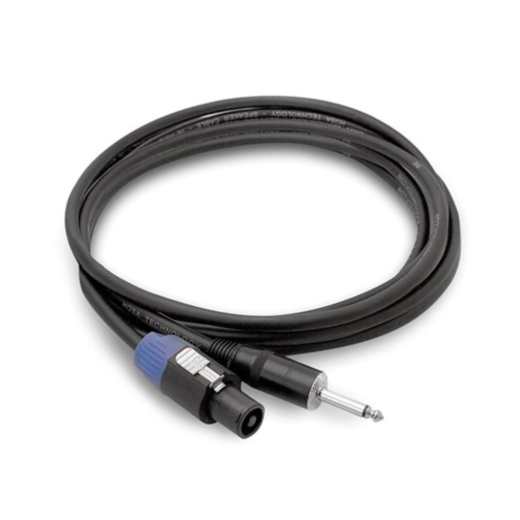 Hosa Technology - REAN Loudspeaker to 1/4" TS - Pro Speaker Cable 3ft