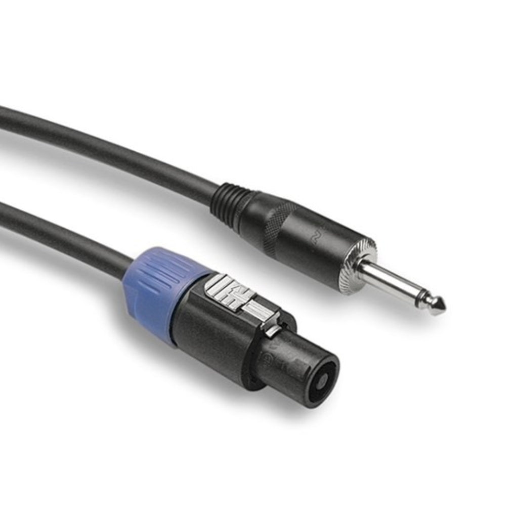 Hosa Technology - REAN Loudspeaker to 1/4" TS - Pro Speaker Cable 3ft