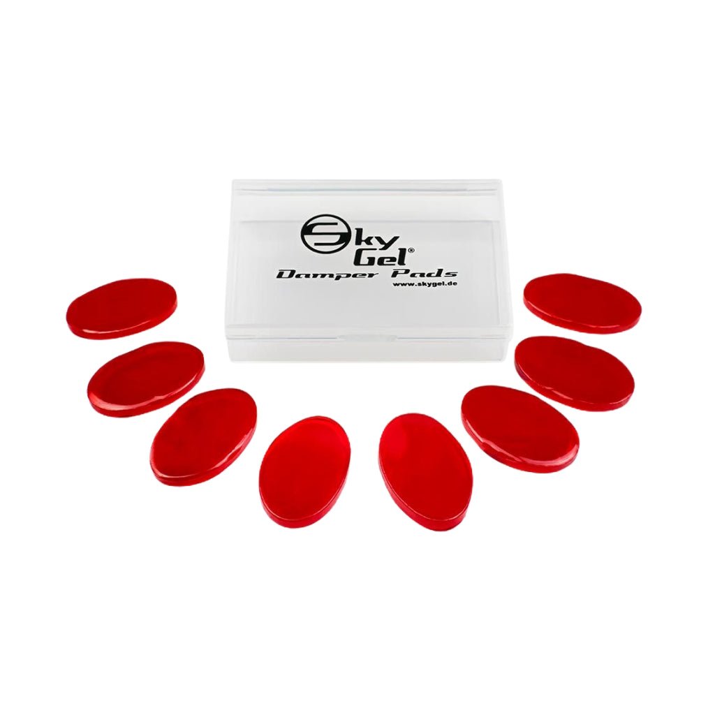 SkyGel Damper Pads - Volcano Red Drum Accessories Sky Music