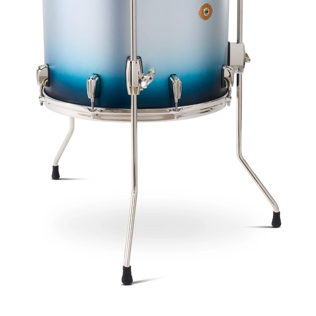 Slingerland Radio King 3-piece Shell Pack - Blue and Silver Lacquer Acoustic Drums Sky Music