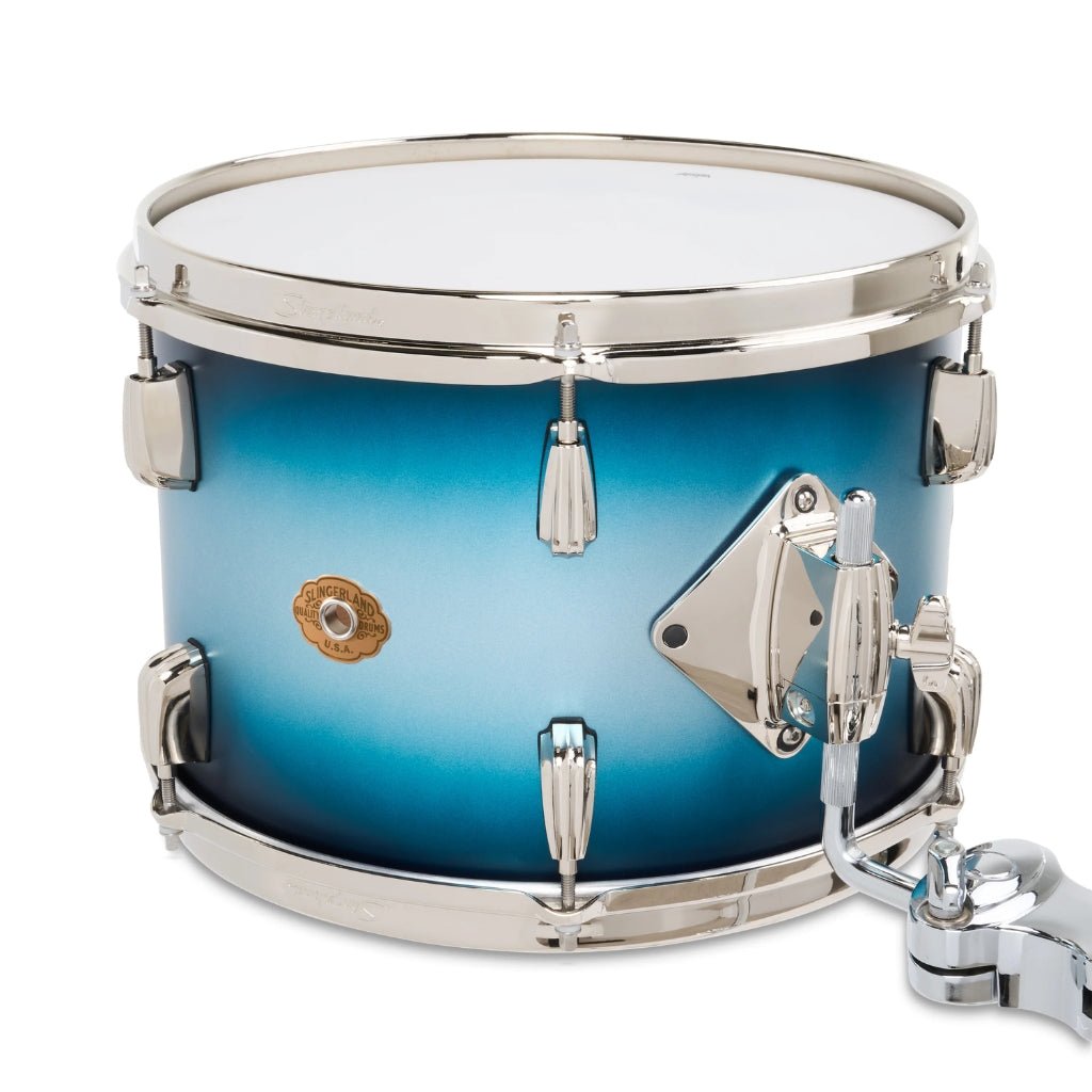 Slingerland Radio King 3-piece Shell Pack - Blue Silver Lacquer Acoustic Drums Sky Music
