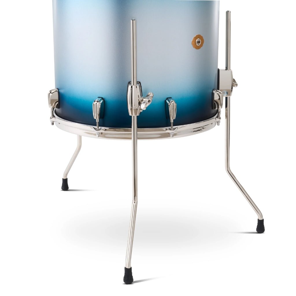 Slingerland Radio King 3-piece Shell Pack - Blue Silver Lacquer Acoustic Drums Sky Music