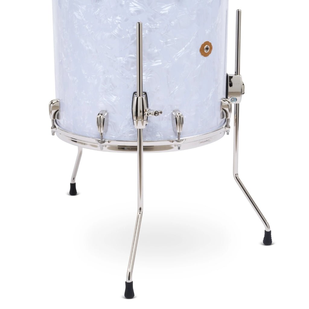 Slingerland Radio King 4-piece Shell Pack - White Marine Pearl Acoustic Drums Sky Music