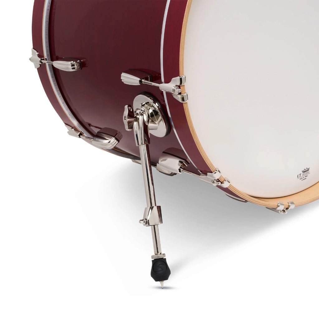 Slingerland Studio King 3-piece Shell Pack - Royal Crimson Lacquer Acoustic Drums Sky Music