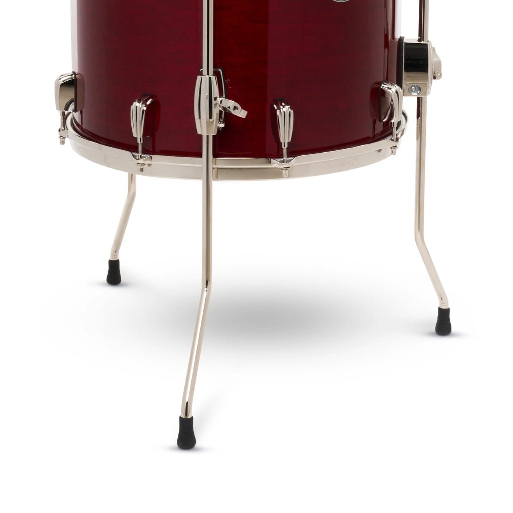 Slingerland Studio King 3-piece Shell Pack - Royal Crimson Lacquer Acoustic Drums Sky Music