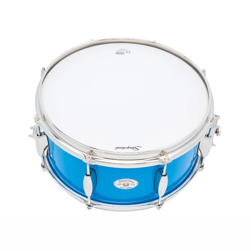 Slingerland Studio King Snare Drum - 6.5 inches x 14 inches, Lunar Blue Lacquer Snare Drums Sky Music