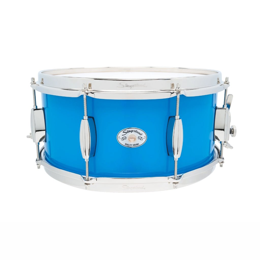 Slingerland Studio King Snare Drum - 6.5 inches x 14 inches, Lunar Blue Lacquer Snare Drums Sky Music