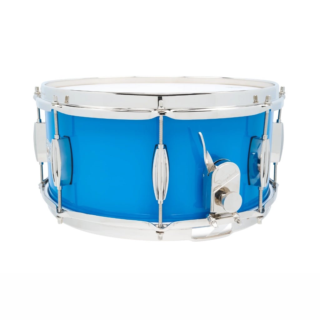 Slingerland Studio King Snare Drum - 6.5 inches x 14 inches, Lunar Blue Lacquer Snare Drums Sky Music