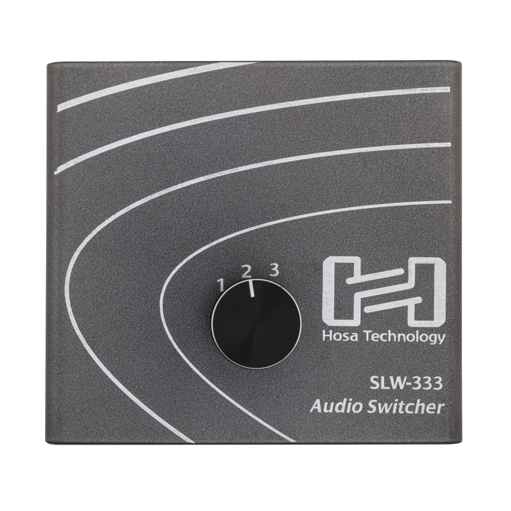 Hosa Technology Audio Switcher 3 In Out
