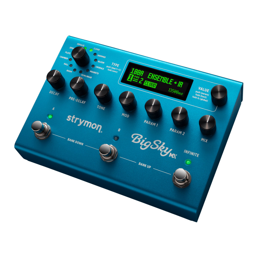 Strymon BigSky MX Multidimensional Reverb Effect Pedal