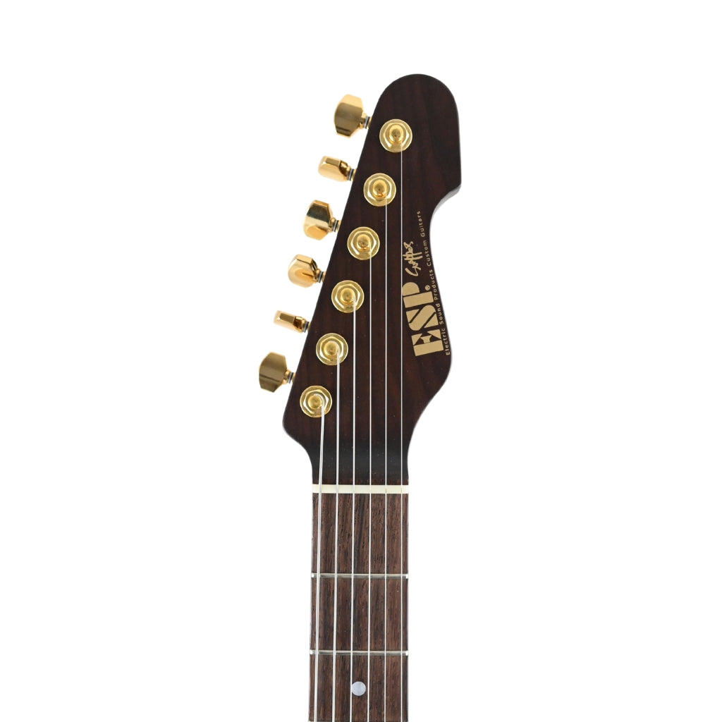 ESP - Custom Shop Snapper CTM Electric Guitar - Blue Red Gradation