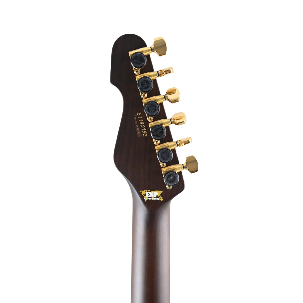 ESP - Custom Shop Snapper CTM Electric Guitar - Blue Red Gradation