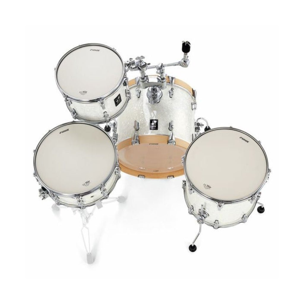 Sonor AQ2 Series Bop 4-Piece Shell Pack - White Pearl Acoustic Drums Sky Music