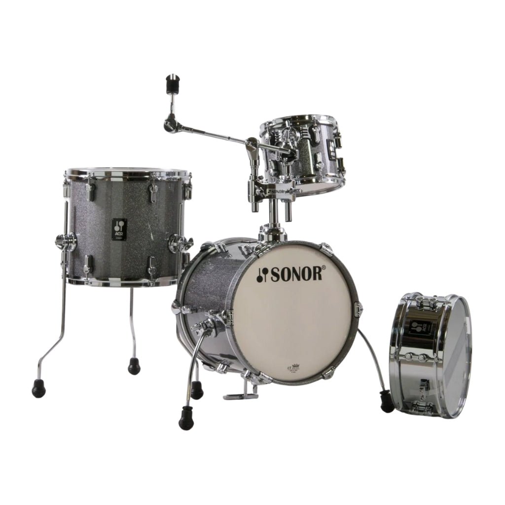 Sonor AQ2 Series Martini 4-Piece Shell Pack - Titanium Quartz Acoustic Drums Sky Music