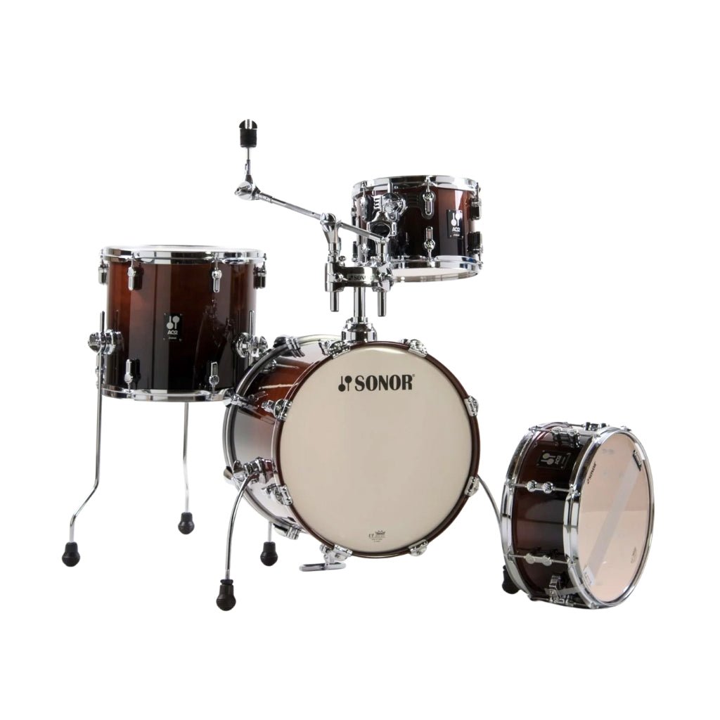 Sonor AQ2 Series Safari 4-Piece Shell Pack - Brown Fade Acoustic Drums Sky Music