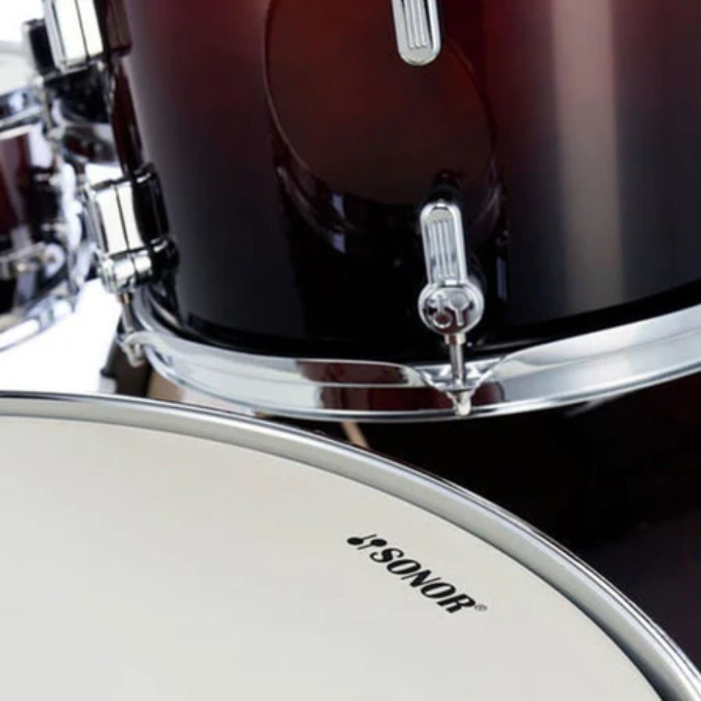Sonor AQ2 Series Stage 5-Piece Shell Pack with 4000 series Hardware - Brown Fade Acoustic Drums Sky Music