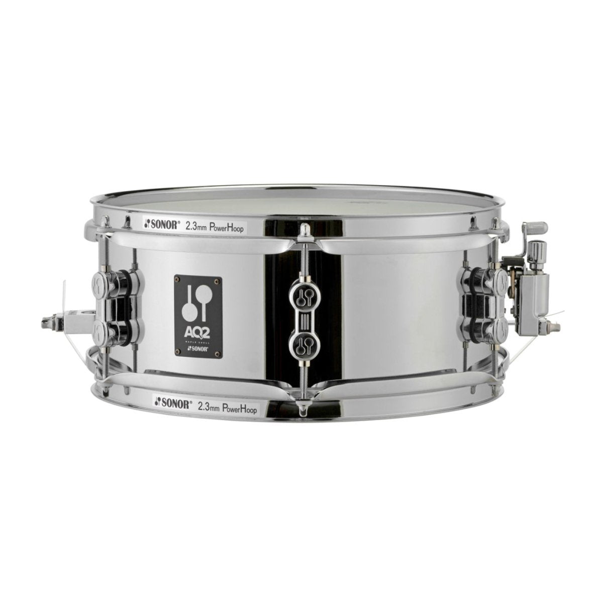 Sonor AQ2 Steel Snare Drum - 12x 5 inch, Chrome Snare Drums Sky Music