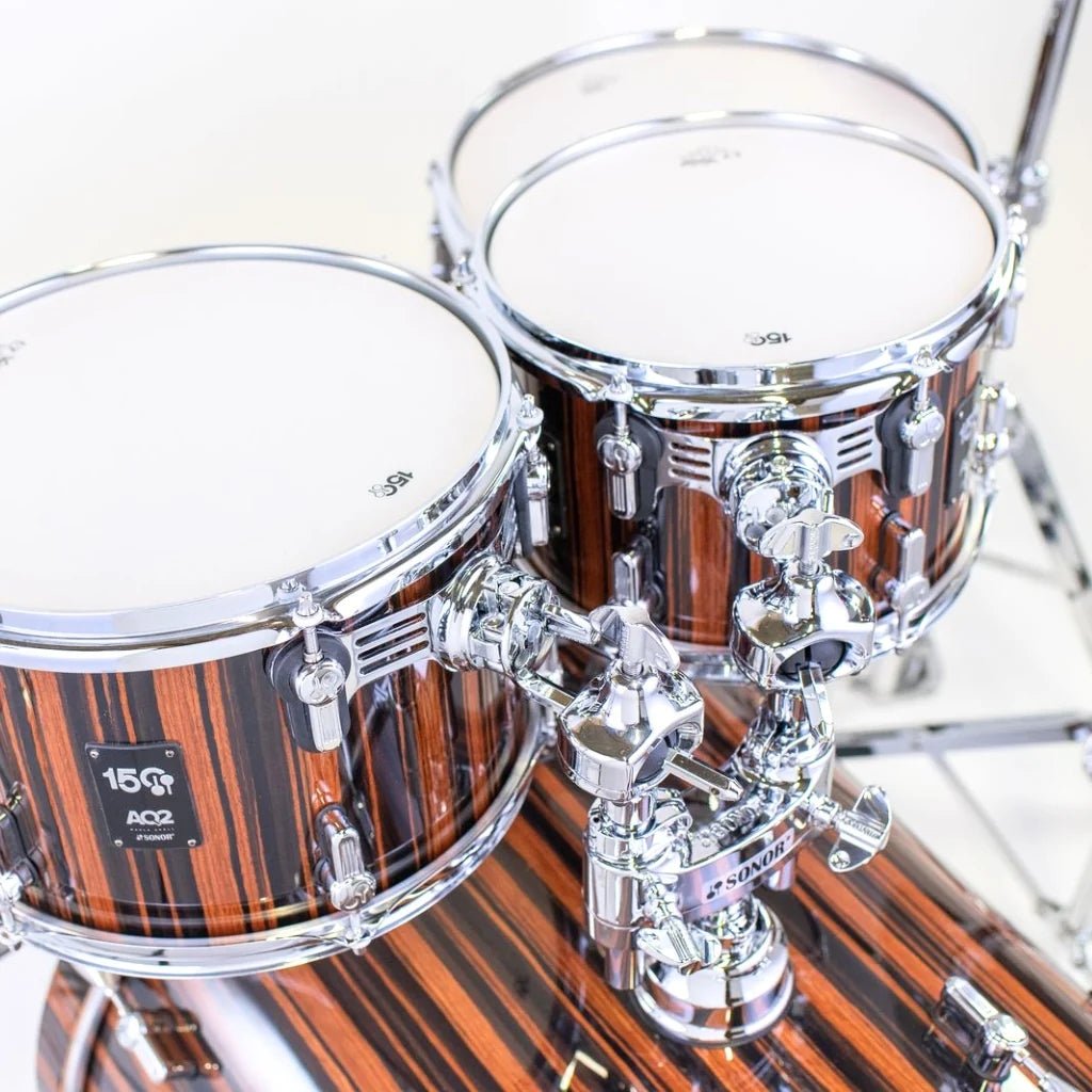 Sonor Limited Edition 150th Anniversary AQ2 Shell Pack Acoustic Drums Sky Music
