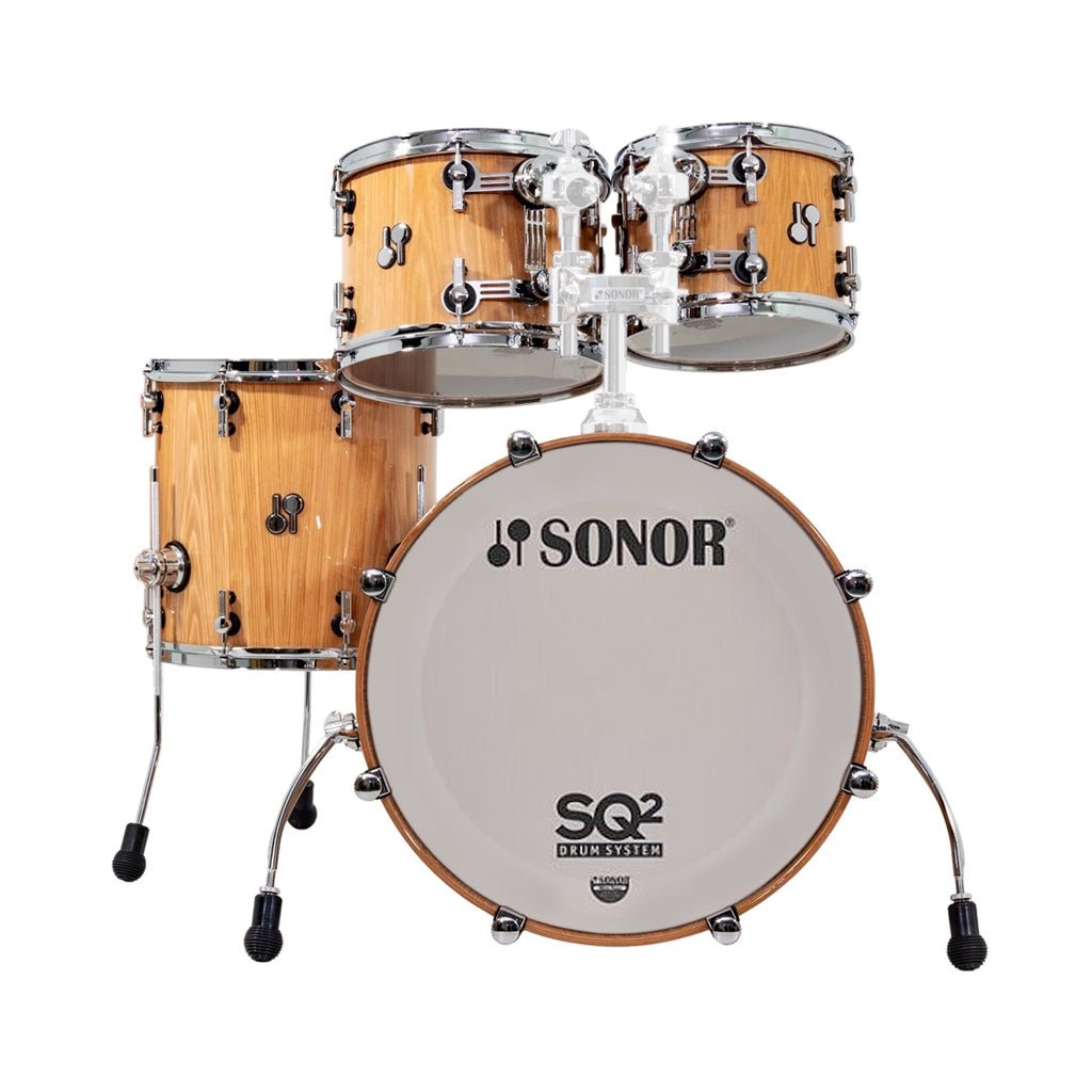Sonor SQ2 4-Piece Maple Shell Pack - Natural DRUM KITS Sky Music