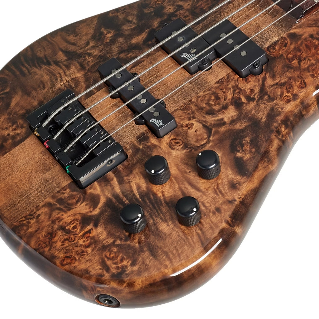 Spector - Ethos 4-String Bass Guitar - Super Faded Black