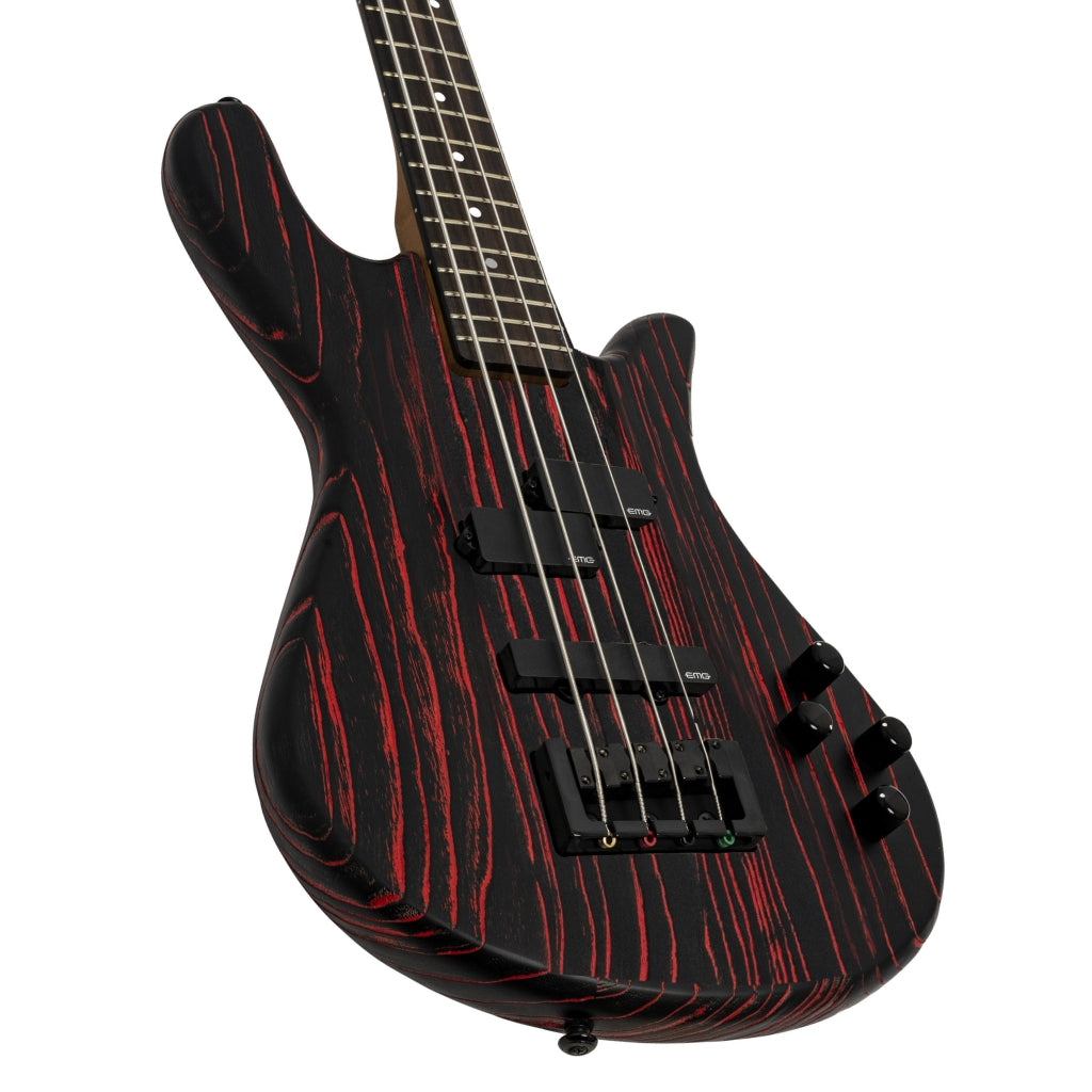 Spector - Pulse 4 Bass Guitar - Cinder Red Sandblast