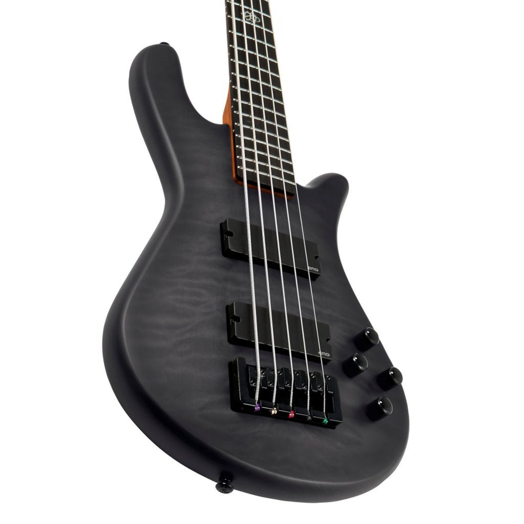 Spector - Pulse 5 Bass Guitar - Black Stain Matte