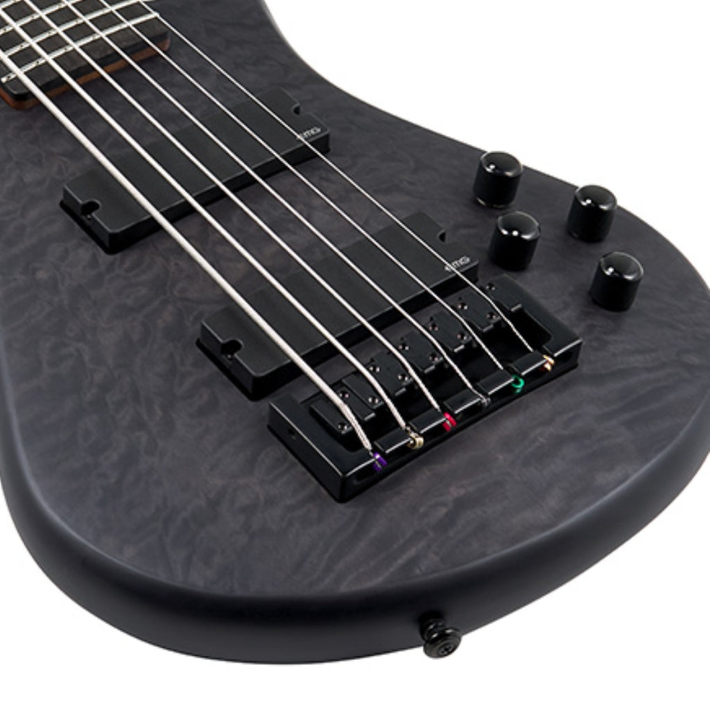 Spector - Pulse 6 Bass Guitar - Black Stain Matte