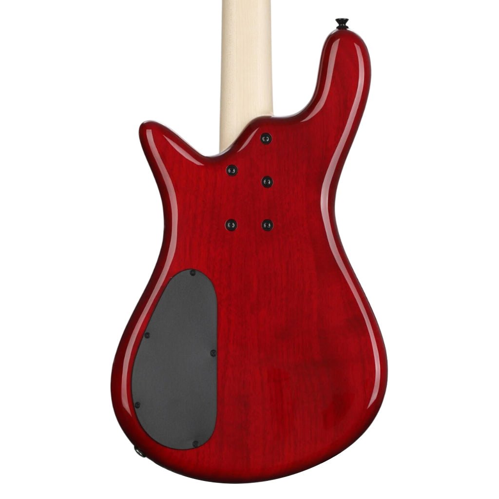 Spector Bantam 4 Short Scale Bass Guitar - Black Cherry w/ EMGs Bass Guitars Sky Music