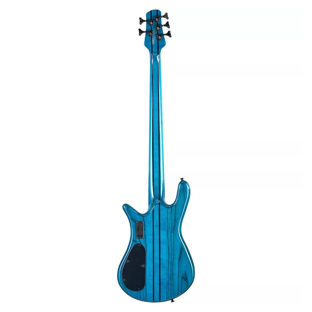 Spector Dimension 5 M/S Bass Guitar - Black & Blue Gloss Bass Guitars Sky Music